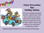 /Holiday safety Tips 3